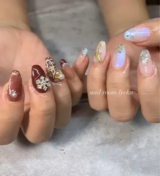 ネイル ネイルルームリッカ 𝐦𝐚𝐲𝐮のネイルデザイン