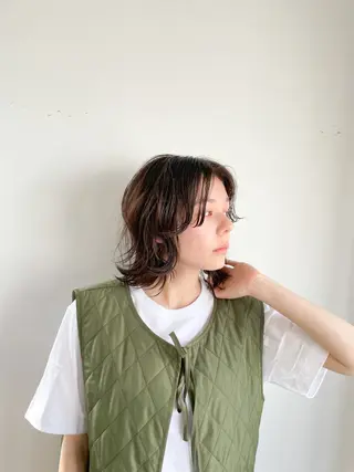 ミディアム カラー Takuma Suzuki中目黒のヘアスタイル
