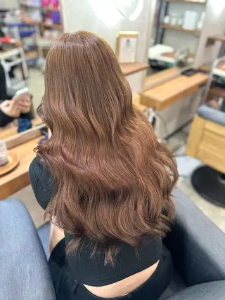 ロング MOURI CHISATOのヘアスタイル