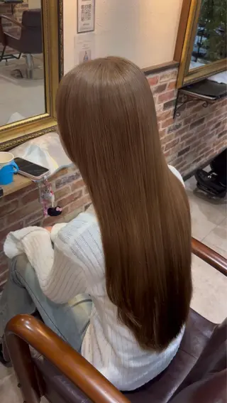 ロング カラー &.越冨 レイヤー/ 顔周り特化/髪質改善のヘアスタイル