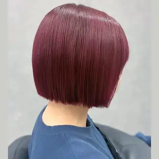 ショート カラー TheEct🫧ca now SUZUNOのヘアスタイル