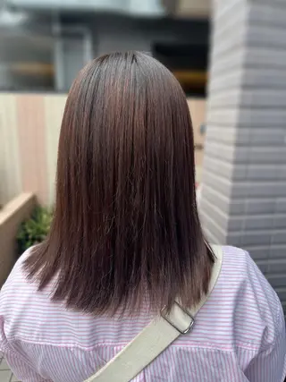 セミロング 加藤 碧唯のヘアスタイル