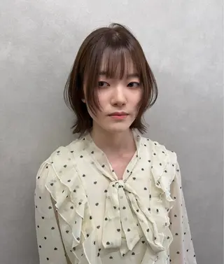 ショート カラー 🇰🇷韓国スタイル レイヤー/ayanaのヘアスタイル
