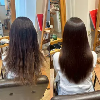 ロング RINNO🌷透明感 カラー/髪質改善のヘアスタイル