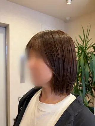 ミディアム Ha naのヘアスタイル