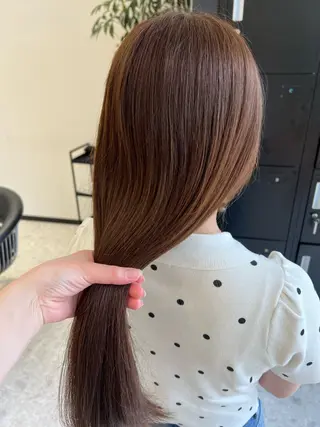ロング カラー ハイトーン/透明感カ ラー/minku🧸のヘアスタイル