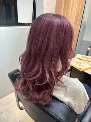 セミロング カラー ✨津田佐功/兵庫三宮 /ボブ/カット✨のヘアスタイル