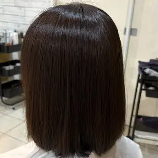 ミディアム 透明感カラー×美眉 🎀みゆう🎀のヘアスタイル
