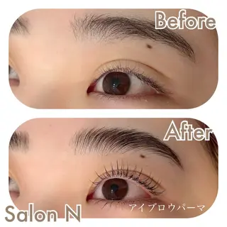 アイブロウ Lash Lift Salon Nのマツエク・マツパデザイン