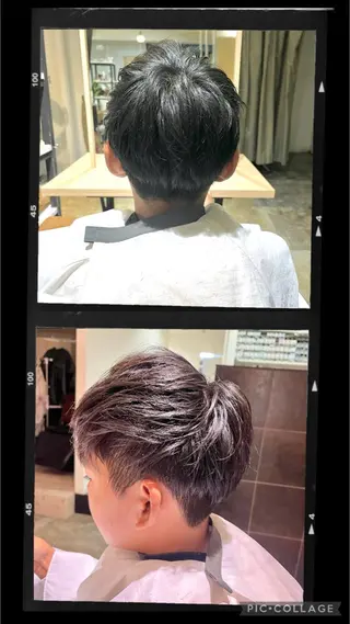メンズ キッズ 西山 裕子のヘアスタイル