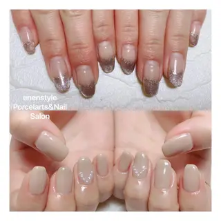 ミディアム ネイル 🐾enen style 🐾のネイルデザイン