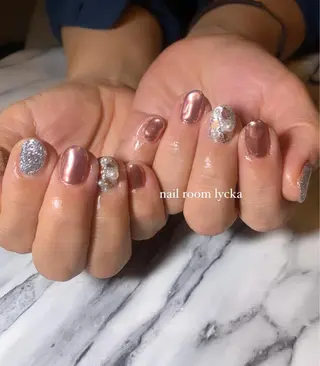 ネイル ネイルルームリッカ 𝐦𝐚𝐲𝐮のネイルデザイン