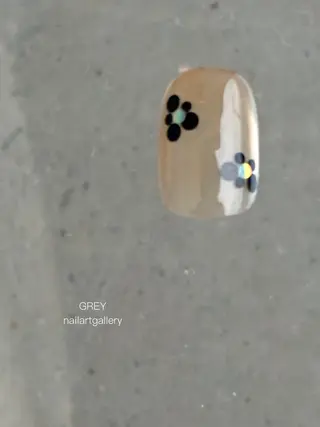 ネイル 【GREY】 TAIRAのネイルデザイン