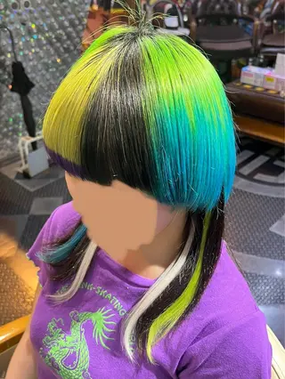 ミディアム カラー ヘアアレンジ メンズ KOYA ｺﾔのヘアスタイル