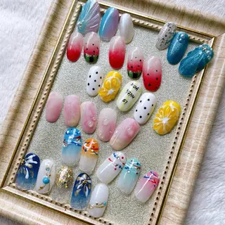 ネイル nail&K 鴻巣のネイルデザイン