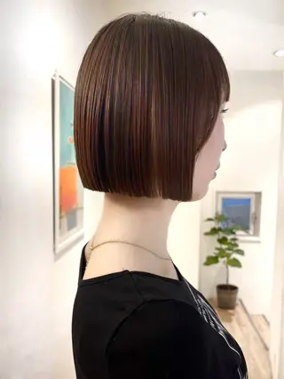 ショート 西田  美侑 /カットモデルのヘアスタイル