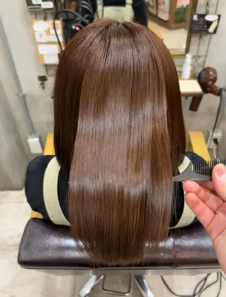 ショート ハイトーン特化/ ヘアセット/モエノのヘアスタイル