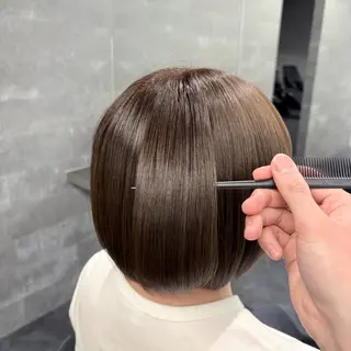 ショート カラー きのうちこう/透明感 カラー/髪質改善のヘアスタイル