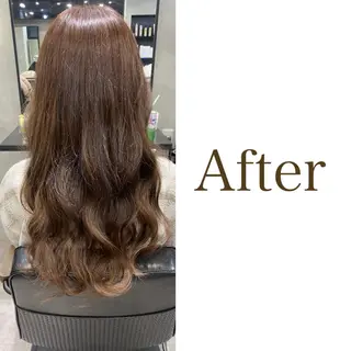 ロング カラー ヘアアレンジ FAAM Tsuneのヘアスタイル