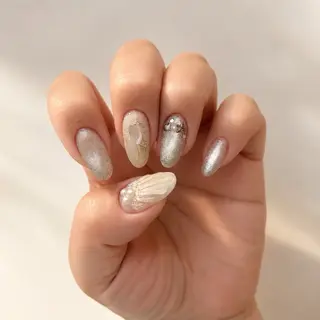 ネイル Shanti🩵 NARITAのネイルデザイン