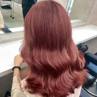ミディアム カラー *モデル募集🤍横浜 透明感カラー🫧のヘアスタイル