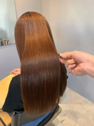 ロング 嶋崎 啓人のヘアスタイル