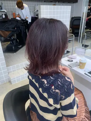 ミディアム 【丁寧なカウンセリ ング】MIHOのヘアスタイル