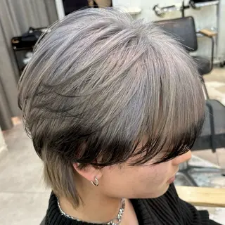 カラー メンズ メンズパーマ/ メッシュ📍ﾕﾘのヘアスタイル