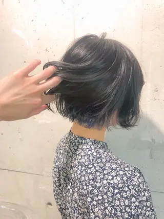 ショート カラー ヘアアレンジ メンズ kenta GATTACAのヘアスタイル