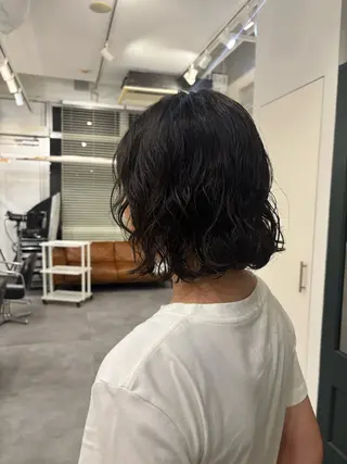 ショート パーマ ハードパーマ Rico💜のヘアスタイル