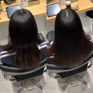 ミディアム 髪質改善ヘアケア 艶髪特化/上田のヘアスタイル