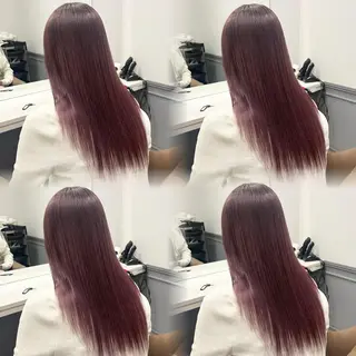 ロング カラー 🦋REISA🦋 エクステ×ハイトーンのヘアスタイル