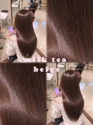 ロング 盛れる髪質改善カラー 💞はな🎀のヘアスタイル