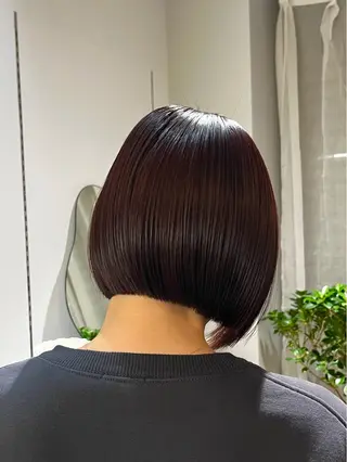 ショート 髪質改善カラー cipre 唯舞のヘアスタイル