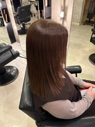 ミディアム kiri/ボブ・レイ ヤーカット🪐のヘアスタイル