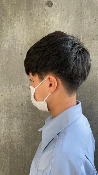 ショート メンズ もりたみかこ 美容師お休み中のヘアスタイル