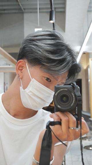 ショート カラー ヘアアレンジ メンズ HIKARI メンズ満足度No.1のヘアスタイル