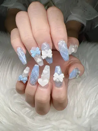 ネイル Lee Nails チップ長さだし専門店のネイルデザイン