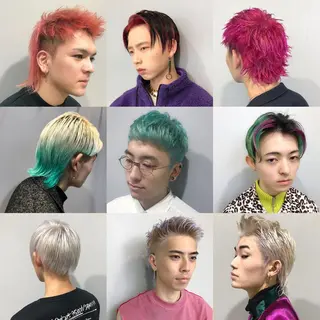 ショート カラー メンズ 山下 亮輔のヘアスタイル