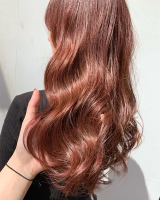 ロング カラー ハブヘアー ハブヘアーのヘアスタイル