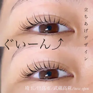 マツエク・マツパ nicoeye NATSUMIのマツエク・マツパデザイン