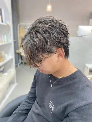 パーマ メンズ XELM高崎 🤍Kyokaのヘアスタイル