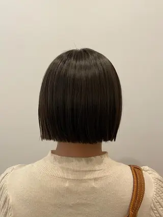 ショート やまさきえりこ ニュアンスパーマのヘアスタイル