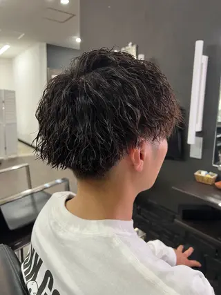 ショート パーマ メンズ Hair salon Liebe RYOのヘアスタイル