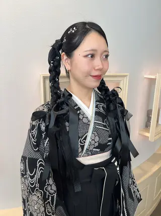 ロング ヘアアレンジ 🌷川崎/ボブ/ アレンジ/コトネ🌷のヘアスタイル