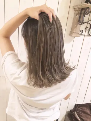 セミロング Noe心斎橋 堀田 朋宏のヘアスタイル