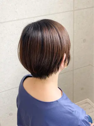 ショート 甲斐綾香 /髪質改善/縮毛矯正のヘアスタイル