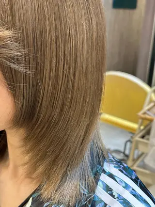 ミディアム 鍋倉 りえのヘアスタイル
