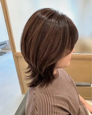 ミディアム 久木原 ゆりのヘアスタイル