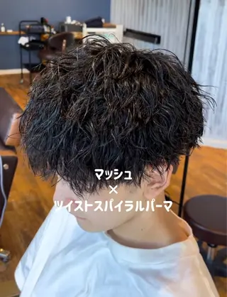パーマ メンズ 🌟パーマリスト 鈴木雄大🌟のヘアスタイル